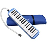 Los mejores  - ammoon 32 Teclas de Piano Melódica Instrumento Musical para Amantes de la Música Los Principiantes Regalo con Bolsa de…